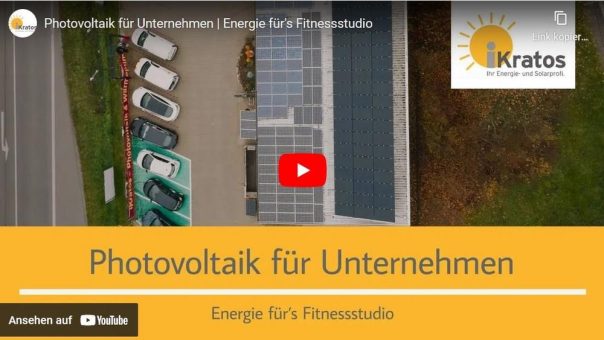 Photovoltaik für Unternehmen – Energie für Fitness Hauser in Neunkirchen