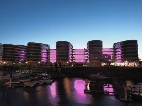 Five Boats zum Weltkrebstag in Pink