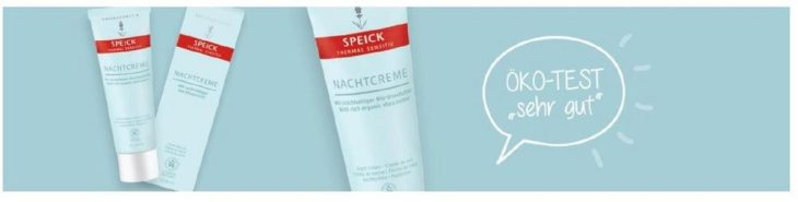 ÖKO-TEST bewertet Speick Thermal Sensitiv Nachtcreme mit „sehr gut“