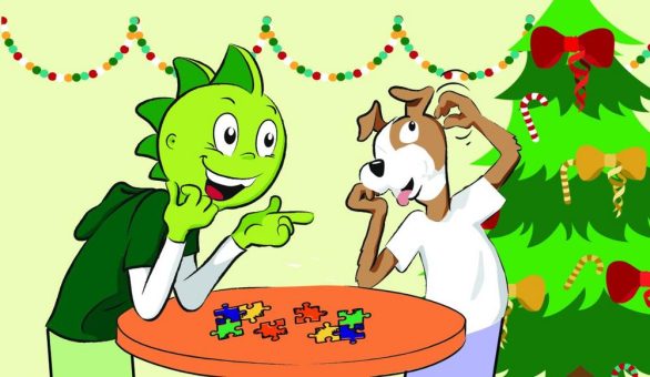 Puzzeln unterm Weihnachtsbaum