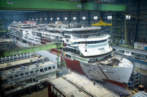 Papenburg: Meyer Werft empfängt Besucher zum Jahresfinale mit modernstem Kreuzfahrtschiff der Welt