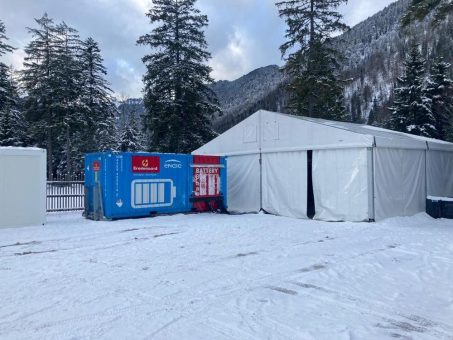 Emissionsfreier mobiler Strom: Biathlon Weltcup setzt neue Maßstäbe