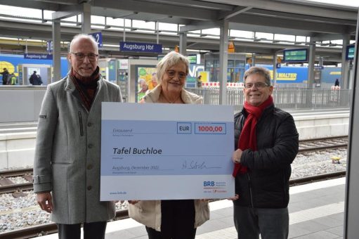BRB spendet 1.000 Euro an die Tafel Buchloe