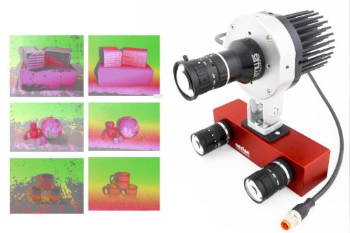 Bildverarbeitung –  Musterprojektor für Bin Picking Applikationen und anspruchsvolle Oberflächen