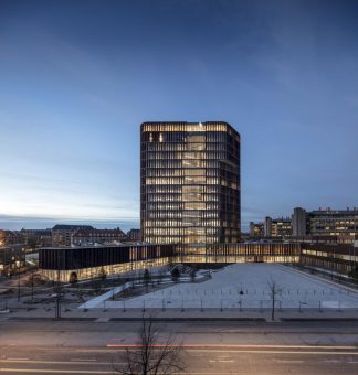 Maersk Tower in Kopenhagen gewinnt Kupfer-Architekturpreis 2017
