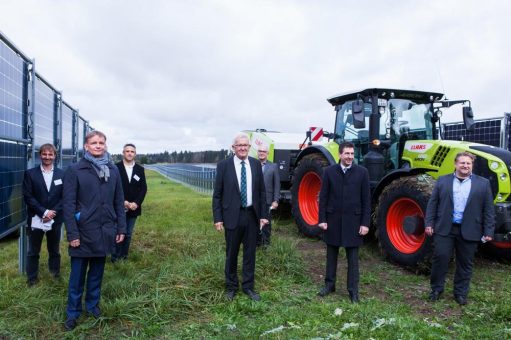 Feierliche Eröffnung der Agri-Photovoltaikanlage der Next2Sun in Donaueschingen