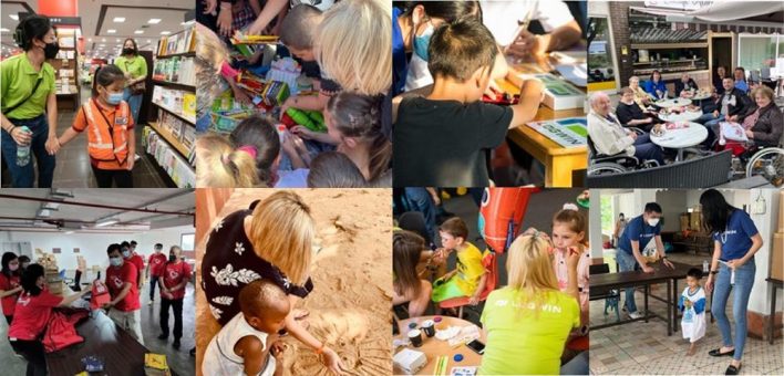 Von A wie Australien bis U wie Ukraine: Logwins weltweites Charity-Engagement in 2022