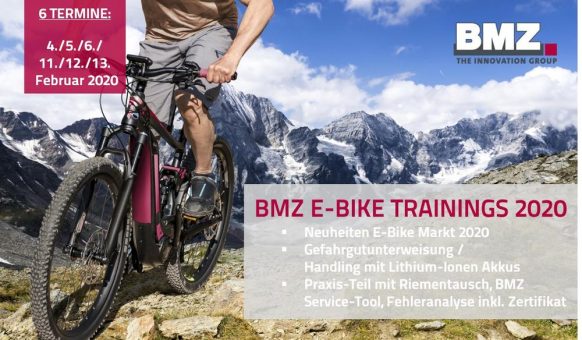 BMZ E-Bike Trainings 2020 – Fit in die neue Saison