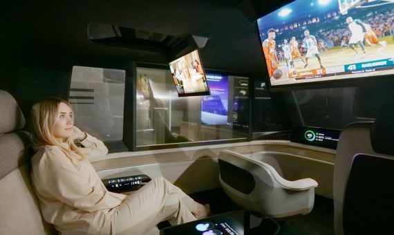 LG Display stellt Displays und Lösungen der nächsten Generation für die Automobilindustrie auf der CES 2023 vor