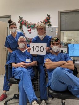 Neuroradiologie führte 2022 mehr als 100 Thrombektomien bei Schlaganfällen durch