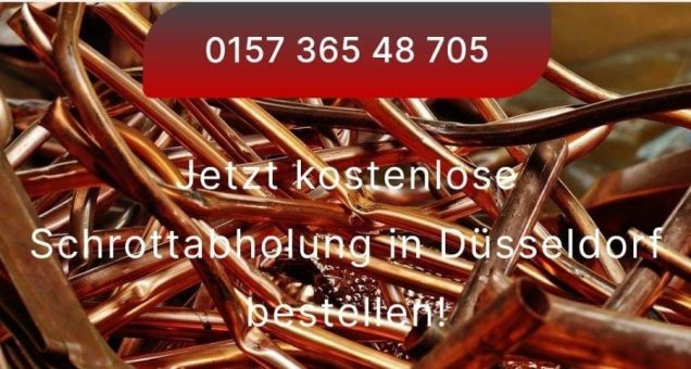 Schrottabholung Düsseldorf unkomplizierte Kostenlose inklusive Demontage