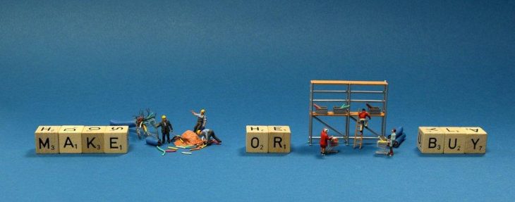 „Make or Buy“ in der IT-Sourcing Strategie für internationales Handelsunternehmen – flexibel und doch aus einem Guss
