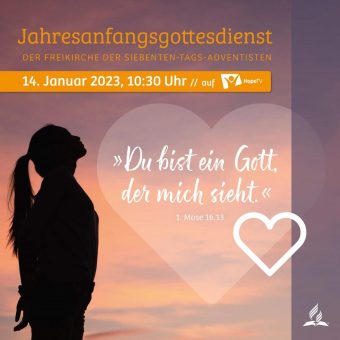 „Gesehen werden macht stark!“ – Jahresanfangsgottesdienst der Adventisten auf Hope TV