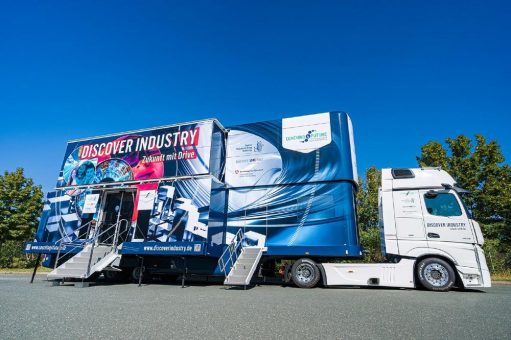 Erlebnis-Lern-Truck in Sindelfingen: DISCOVER INDUSTRY macht Lust auf Berufe in der Industrie