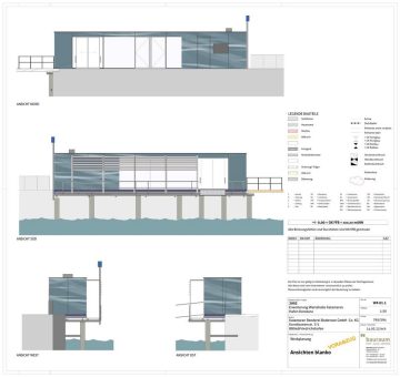 Katamaran: Wartehalle in Konstanz wird zum Terminal umgebaut