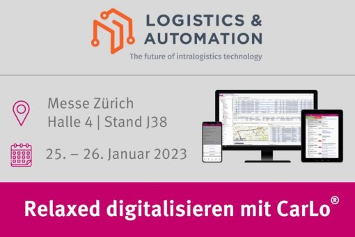 Soloplan auf der Logistics & Automation in Zürich