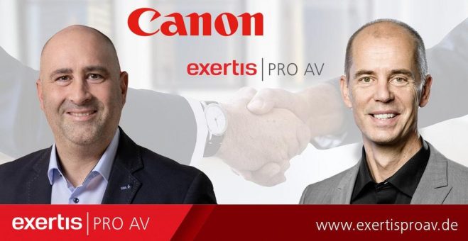 Exertis Pro AV ist neuer Distributor für das Canon PTZ-Kamerasegment