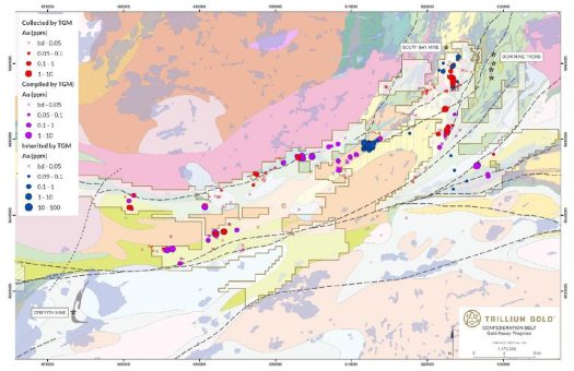 Confederation Belt von Trillium Gold offenbart bedeutende neue Goldziele und Potenzial für kritische Metallentdeckungen