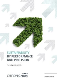 SUSTAINABILITY by Performance and Precision: CHIRON Group veröffentlicht ersten Nachhaltigkeitsbericht
