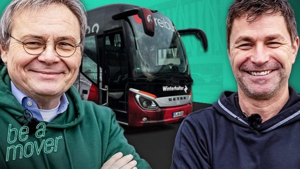 25 Jahre Busfahrer im Profifußball – Stefan Spohn im „be a mover talk“ mit Jörg Howe