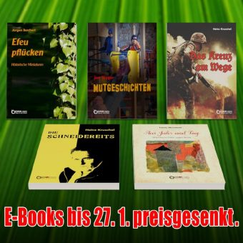 Ein Abstecher nach Grünwalde, Bewährung bei den Panzersoldaten sowie Brinckman in Amerika – Fünf E-Books von Freitag bis Freitag zum Sonderpreis