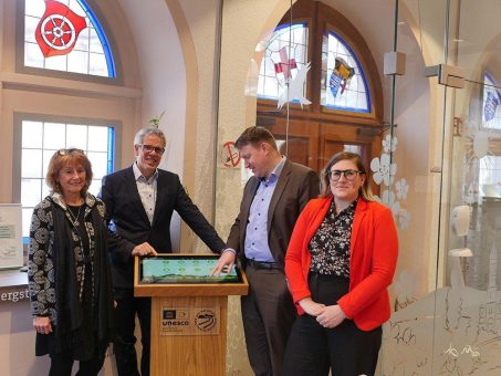 Digital, regional und aktuell: Geo-Naturpark stattet Infoeinrichtungen in der gesamten Region mit neuen Info-Terminals aus
