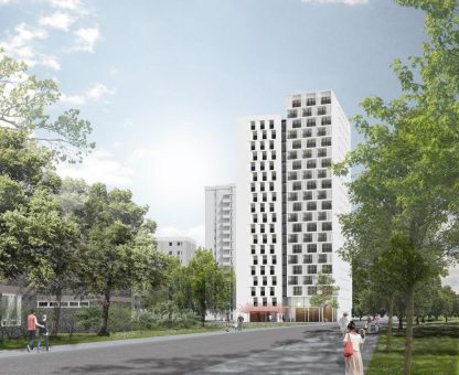 Grünes Licht für neues Wohnhochhaus in der Gropiusstadt