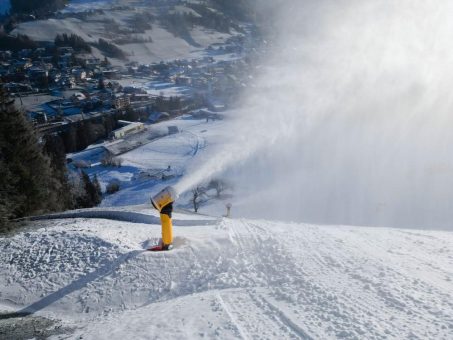 Wie ABB-Technologie hilft ein Ski Weltcup-Rennen schneesicher zu machen