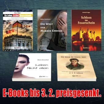 Besuch bei E.T.A. Hoffmann, kein einig Vaterland und ein schlecht gelaunter Kammerdiener – Fünf E-Books von Freitag bis Freitag zum Sonderpreis