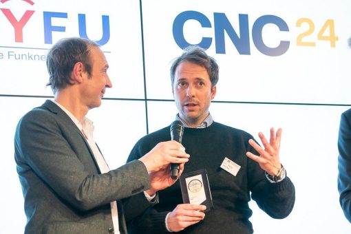 Start-Up CNC24 mit Deutschem Exzellenz-Preis 2023 ausgezeichnet