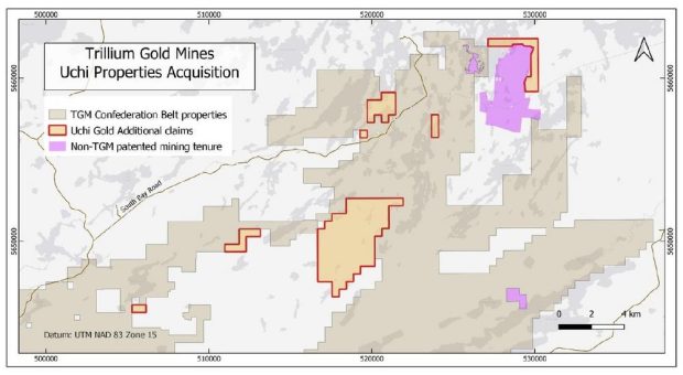 Trillium Gold unterzeichnet Optionsabkommen für zusätzliche Claims, die an seine Goldliegenschaft Uchi in Red Lake angrenzen
