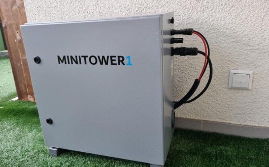 MiniTower ­– Stromspeicher für Balkon-PV