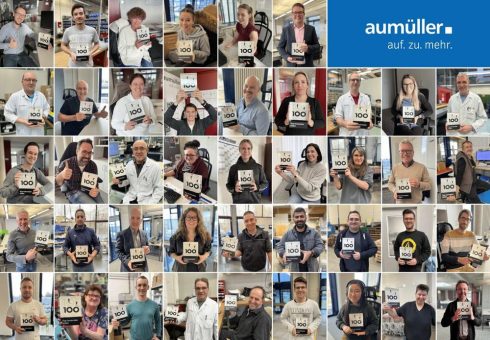 Aumüller Aumatic zum siebten Mal mit Top 100-Award ausgezeichnet