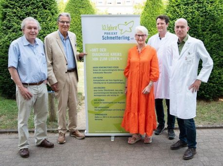Projekt Schmetterling e. V. fördert psychoonkologische Betreuung am UCT Mainz