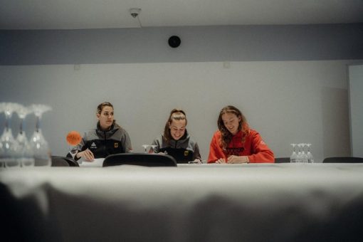 Gute Stimmung bei den DBB-Damen