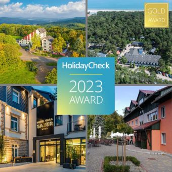 HolidayCheck Award 2023 für AKZENT Hotels!