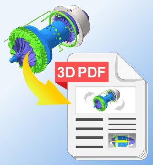 CAD-Daten in 3D PDF – für jeden zu öffnen, leicht zu teilen