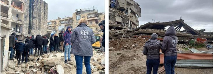Erdbeben in der Türkei und in Syrien: Nothilfe von ADRA ist angelaufen