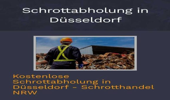 Schrottabholung Düsseldorf: Unser Team arbeitet zuverlässig und schnell
