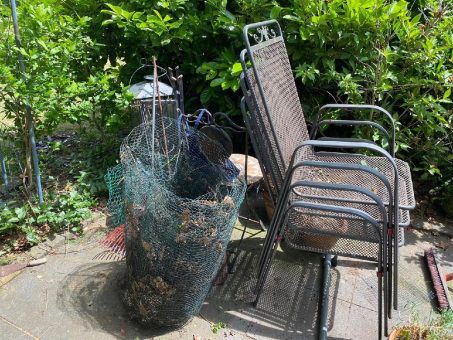 Schrottabholen lassen beim Schrotthändler Wesel