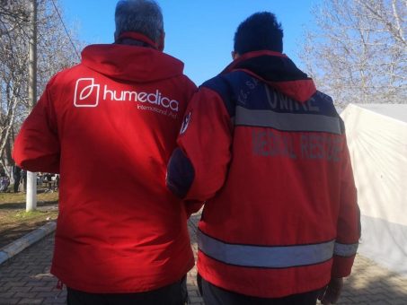 humedica entsendet weiteres Team in Erdbebengebiet