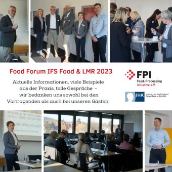 Food Forum IFS Food & LMR 2023