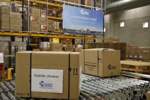 action medeor geht mit Ukraine-Hilfstransporten in Serie