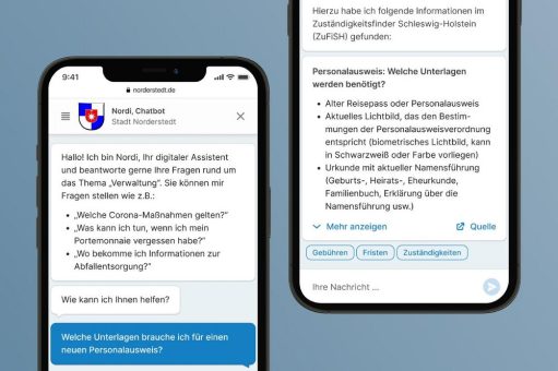 Podcast: Der KI-Chatbot Nordi der Stadt Norderstedt zeigt, wie digitale Bürgerkommunikation geht