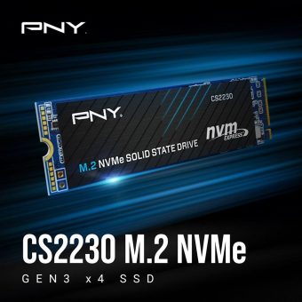 PNY stellt neue CS2230 SSD mit NVMeGen3-Technologie vor