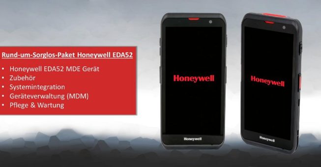 Den Honeywell EDA52 sorgenfrei einsetzen dank COSYS Servicepaketen
