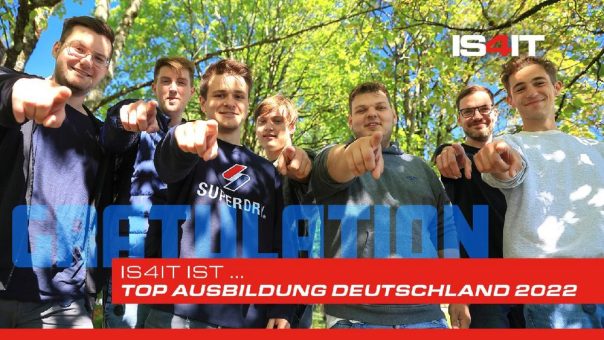 Ausbildung mit Top-Ausbildungszertifikat bei IS4IT