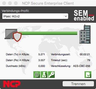 VPN Clients für Android und macOS