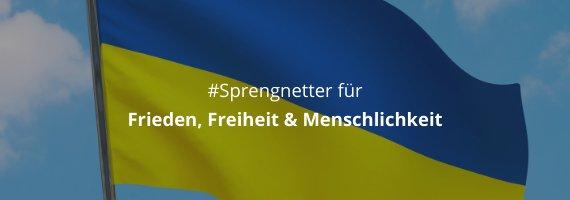 Sprengnetter Unternehmensgruppe spendet 10.000 Euro an Ukraine-Hilfsorganisationen