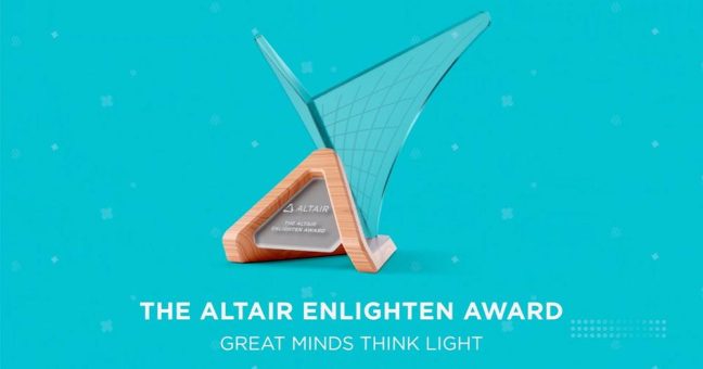 Bewerbungen für den Altair Enlighten Award 2023 können ab sofort eingereicht werden